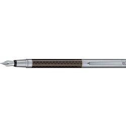 Ручка перьевая Carbon-Line, металл, серебристый
