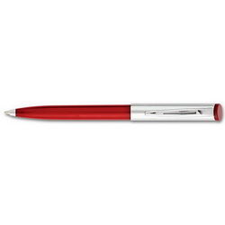 Ручка Менуэт шариковая,металл, пластик, красный