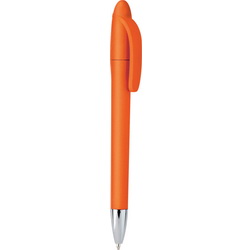 Ручка Дункан шариковая, металл, цвет оранжевый