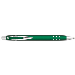 Ручка Барселона шариковая, металл, цвет зеленый