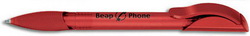 Ручка шариковая Hattrix Soft Clear, Германия, красный
