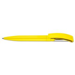 Ручка шариковая Verve Basic Metallic, с металлической вставкой, цвет желтый
