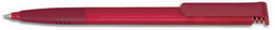 Ручка шариковая Super-Soft Clear, красный
