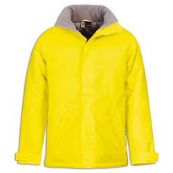 Куртка утепленная водонепроницаемая, S, с капюшоном, 100 % полиэстер с акриловой пропиткой, желтый
