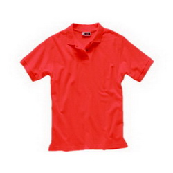 Рубашка-поло XL,хлопок 100%, плотность 160 г/кв. м, красный