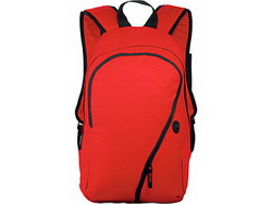 Рюкзак с отделением для телефона или МР3 плеера красный